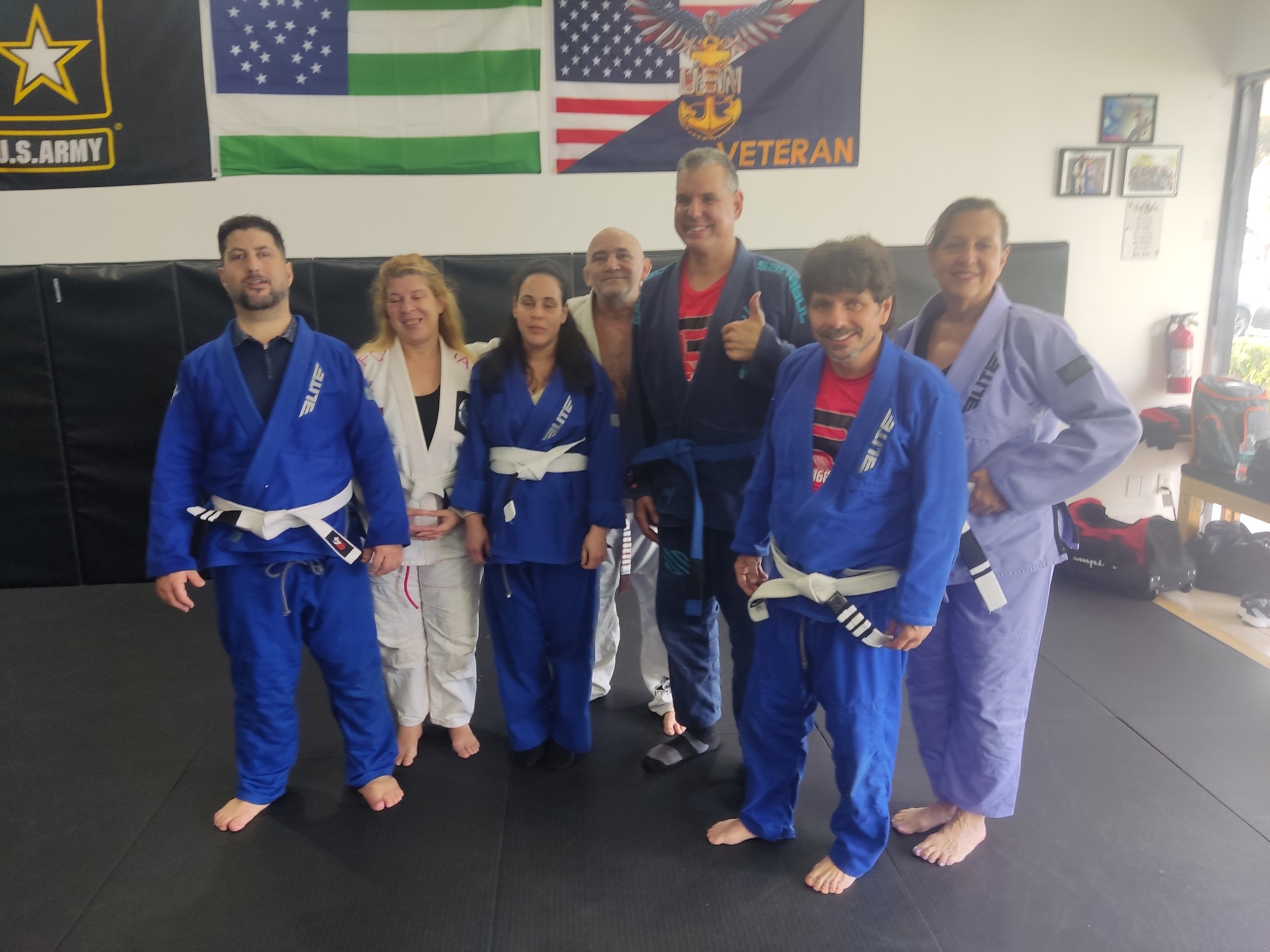 Adaptive Brazilian Jiu-Jitsu training group