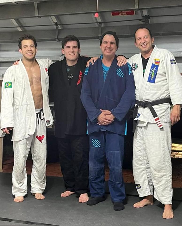 Brazilian Jiu-Jitsu instruction with young students